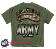 Army Strong Helicopter Solider Military Green