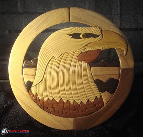 OCD149 - Wood Eagle Head - Click Image to Close