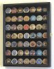 49 Challenge Coin Display Case Cabinet Black