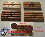 3 Row Wood Challenge Coin Holder