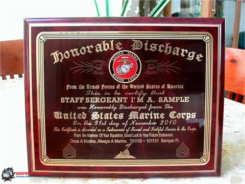 Honorable Discharge - Click Image to Close