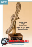 OCT1250/x - 13 1/2" Soaring Eagle Trophy