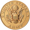 Army 2" Stamped Medallion - Click Image to Close