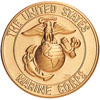 Marine Corps 2" Stamped - Click Image to Close