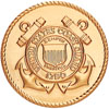 Coast Guard 2" Stamped - Click Image to Close