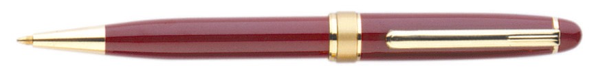 Gloss Red (Burgundy) Laser Engraved Pen - Click Image to Close