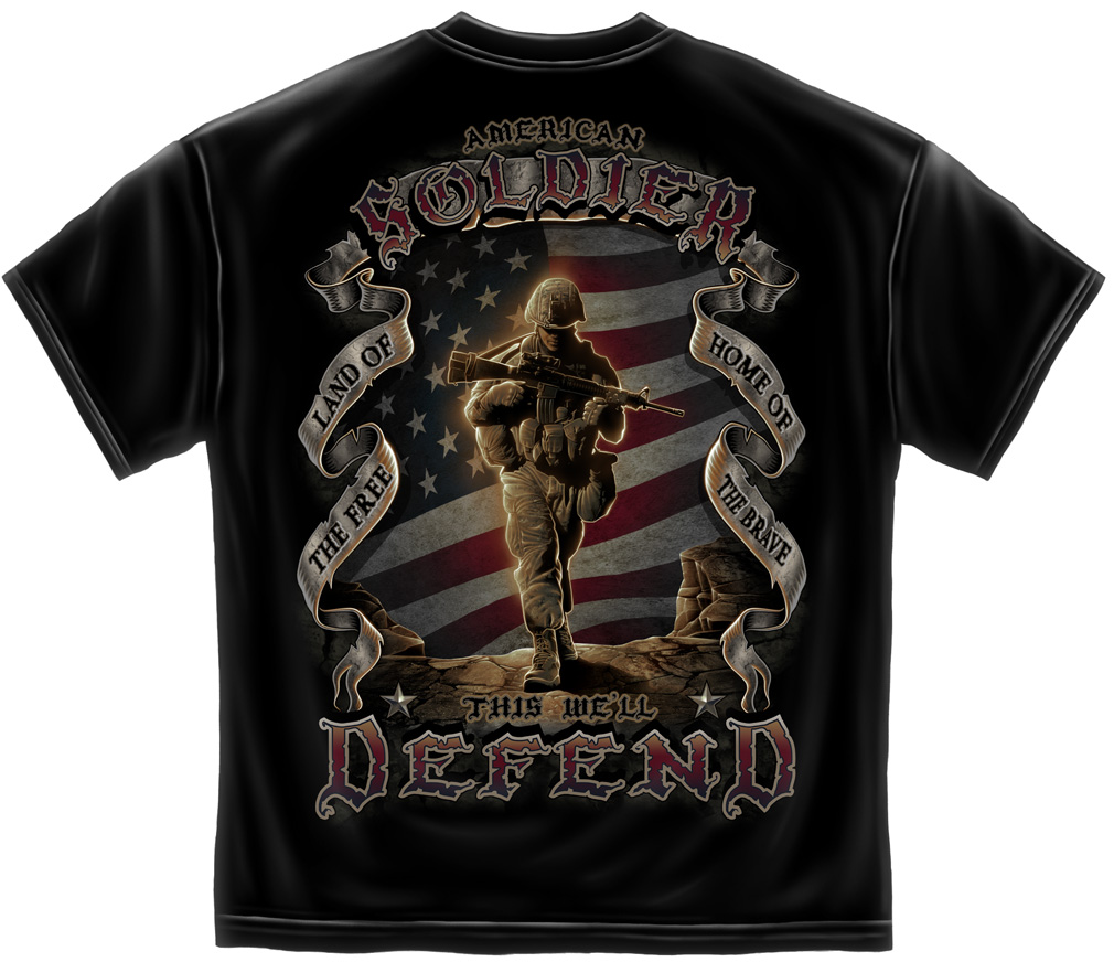 American Soldier This Will Defend - Click Image to Close