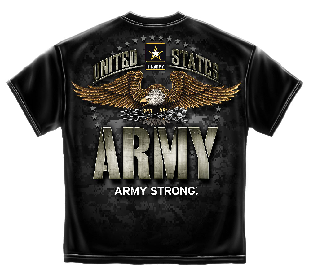 Army Large Eagle Black - Click Image to Close