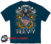 Navy Full Print Eagle