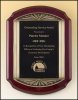 11 X 15 Rosewood Stained Piano Finish Plaque