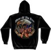 Hooded Sweat Shirt Home Of The Free Because Of The Brave