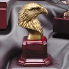OCDAE210 - Gold Eagle Head Resin Trophy