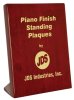 OCPSP14 - 7-1/4" x 9-1/4" Rosewood Piano Finish Standing Plaque