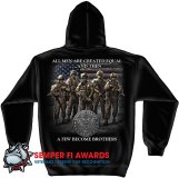 Hooded Sweat Shirt Army Brotherhood