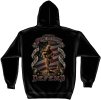 Hooded Sweat Shirt American Soldier