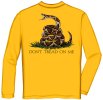 Long Sleeve Don't Tread On Me Golden Yellow