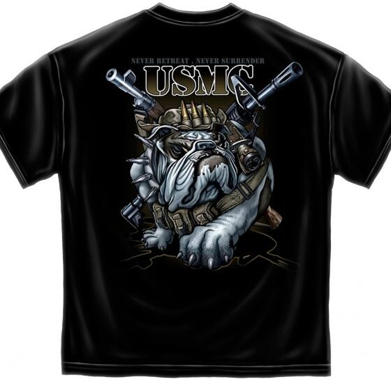 Never Retreat Never Surrender Marine Corps