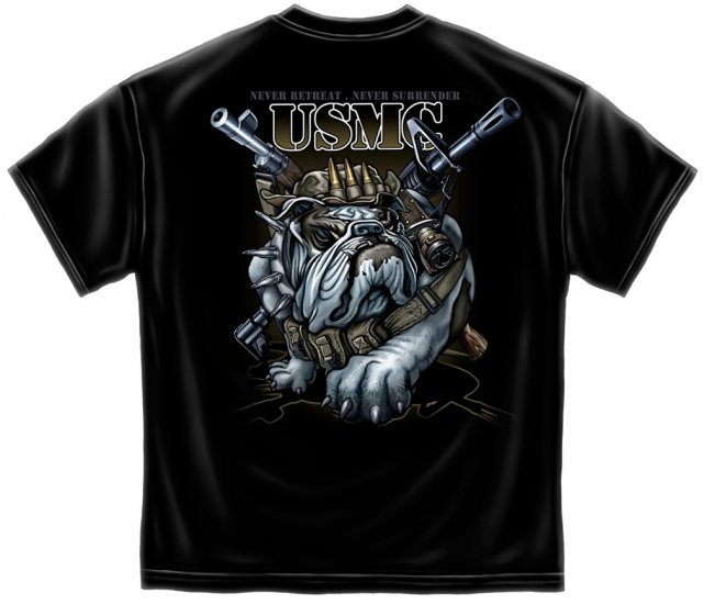 Never Retreat Never Surrender Marine Corps