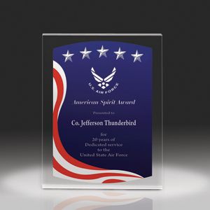 OCASB707M - Medium American Spirit Plaque