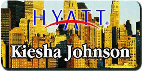 Sublimation Name Badge 1.5" X 3 - SubNB15X3