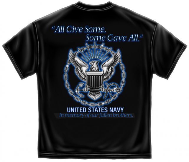 Navy All Gave Some, Some Gave All Navy